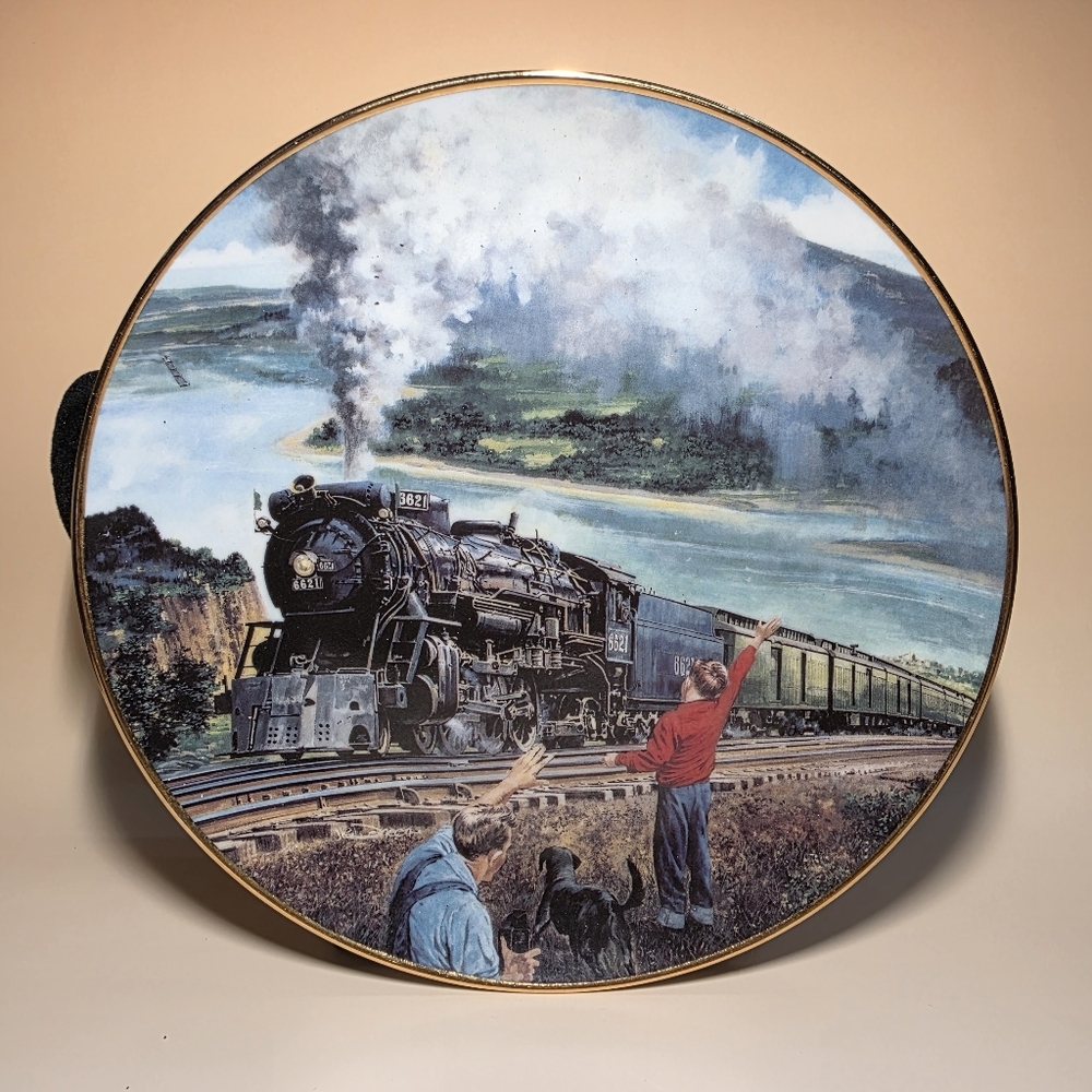 The Sunshine Special Limited Collector Plate Great American Trains by Artaffects